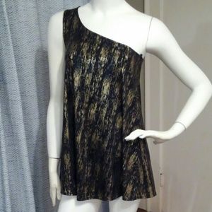 Viereck One Shoulder Top NWOT Size M